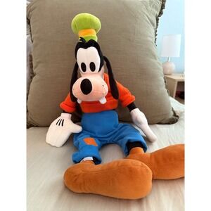 Disney Goofy Plush‎ Stuffed Animal Toy Orange Shirt Blue Pants Green Hat
